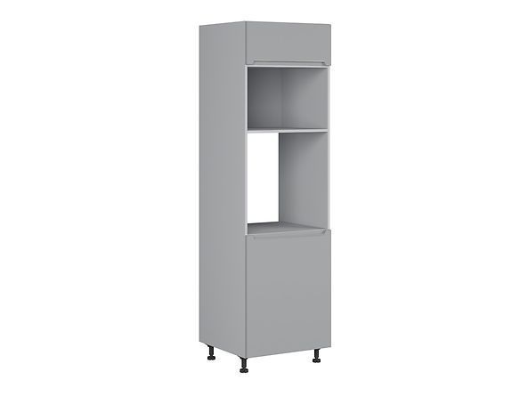 Кухонный корпус BRW Iris K10-FB_DPS_60/207_P/O-SZG/FER, ферро/гренола серый, из Польши фото - artos.in.ua