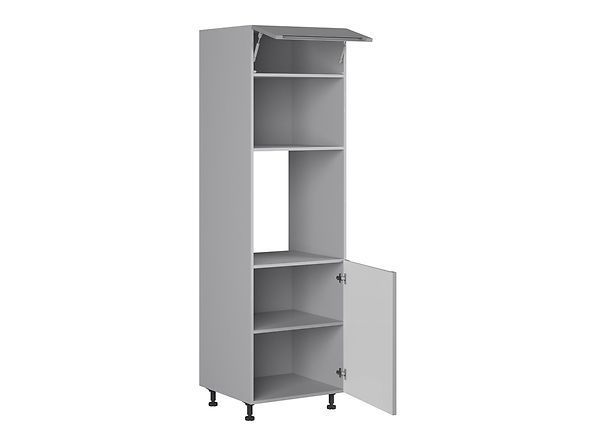 Кухонный корпус BRW Iris K10-FB_DPS_60/207_P/O-SZG/FER, ферро/гренола серый, из Польши фото - artos.in.ua