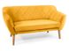 2-місний диван з оксамитовою оббивкою KARO 2 Signal - бук/каррі Bluvel 68 Польща