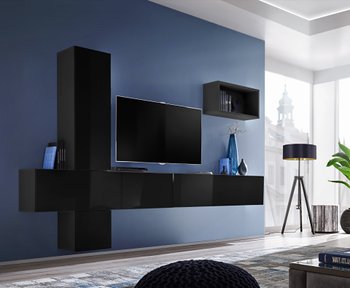 Комплект мебели в гостиную ASM Blox VI 28 ZZ BX6 Черный из Польши