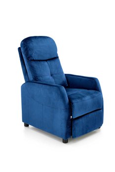 Кресло для отдыха FELIPE 2 темно-синее Halmar Польша