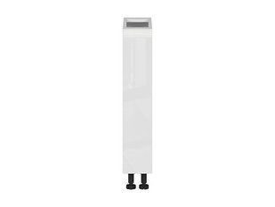 Нижняя кухонная тумба BRW Sole K10-FH_DC_15/82_C-BAL/BIP, белый глянцевый/альпийский белый, из Польши фото - artos.in.ua