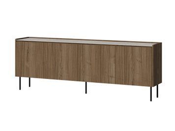 Комод CAMA ROYAL 210 4D горіх Royal / травертин фото - artos.in.ua