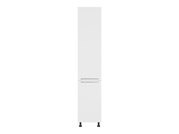 Кухонний пенал BRW Iris K10-FB_D_40 / 207_P / P-BAL / BISM, білий супер мат / альпійський білий,