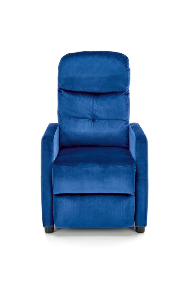 Крісло для відпочинку FELIPE 2 темно-синє Halmar Польща
