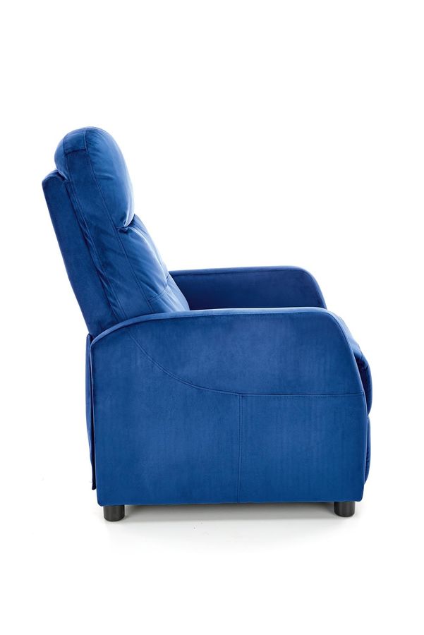 Крісло для відпочинку FELIPE 2 темно-синє Halmar Польща