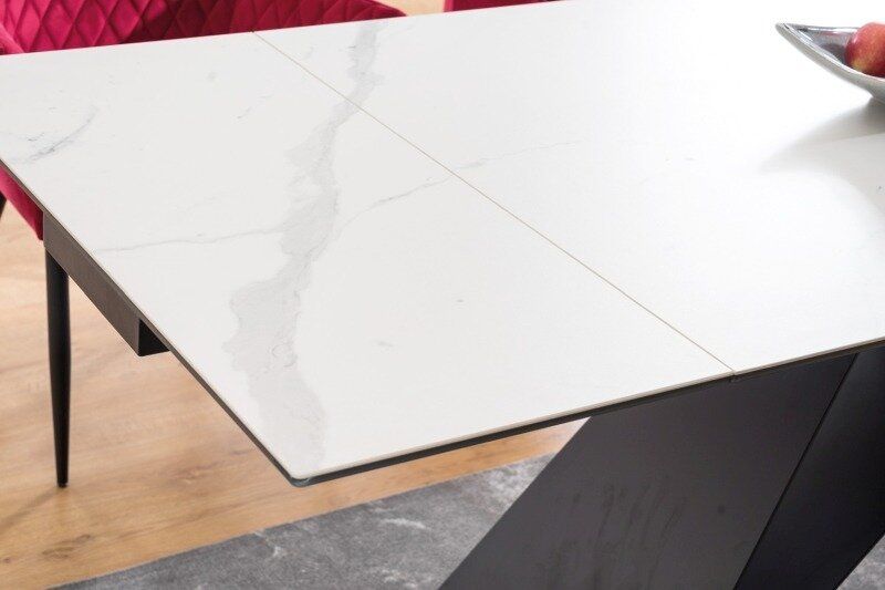 Кухонный раскладной стол Westin 160x90 SIGNAL белый Польша
