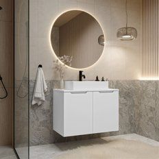 Тумба под умывальник GAJA UM 80 D2 Cama белая