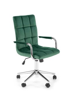 Молодіжне крісло GONZO 4 темно-зелений оксамит Halmar Польща