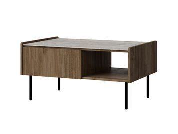 Журнальний столик CAMA ROYAL &mdash; горіх Royal / травертин фото - artos.in.ua