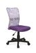 Кресло компьютерное Dingo механизм Пиастра, пластик черный/мембранная ткань, сетка фиолетовый Halmar Польша