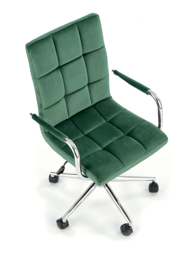 Молодіжне крісло GONZO 4 темно-зелений оксамит Halmar Польща