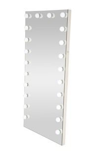 Напольное зеркало с LED-подсветкой PEARL серебристый фото - artos.in.ua