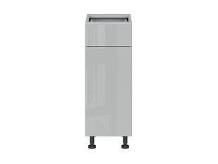 Нижняя кухонная тумба BRW Top Line K10-TV_D1S_30/82_P/STB-SZG/SP, серый глянец/серый гренола, из Польши фото - artos.in.ua