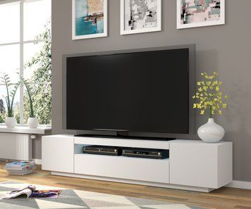Тумба для под телевизор AURA 200 белый мат BIM FURNITURE фото - artos.in.ua