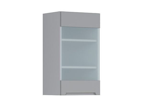 Верхняя кухонная тумба BRW Iris K10-FB_G_40/72_PV-SZG/FER, ферро/гренола серый, из Польши фото - artos.in.ua