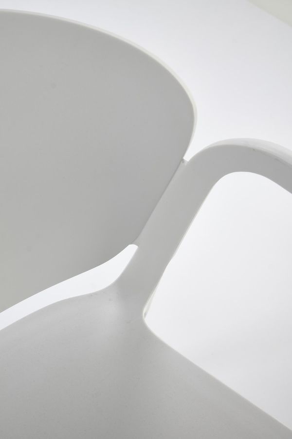Крісло пластікове K491 біле Halmar Польща