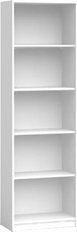 Стелаж BRW Nepo Plus Білий ширина 60 без підсвітки фото - artos.in.ua