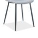Удобный стул FOX SIGNAL серый обшит тканью в стиле модерн Польша