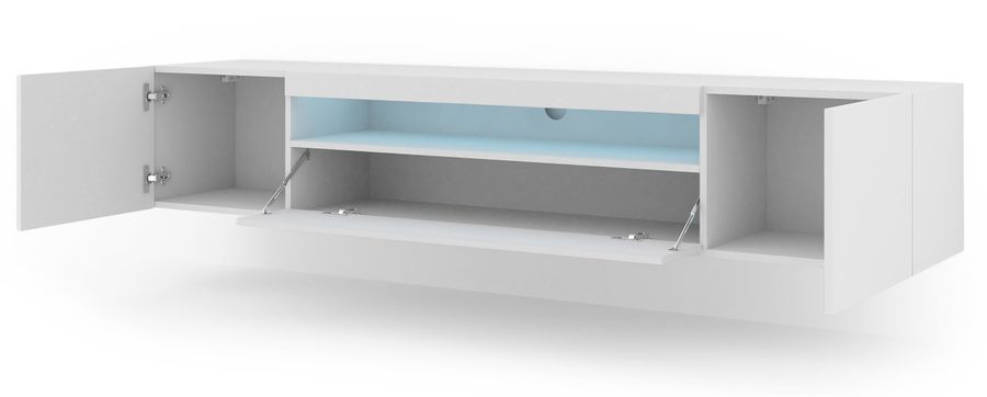 Тумба для под телевизор AURA 200 белый мат BIM FURNITURE фото - artos.in.ua