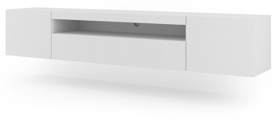 Тумба для под телевизор AURA 200 белый мат BIM FURNITURE фото - artos.in.ua