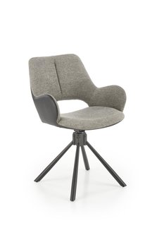 Металлический стул K494 ткань серый Halmar Польша