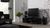 Тумба под телевизор CAMA SOHO 140 S-4 Черный мат/Черный глянец фото - artos.in.ua