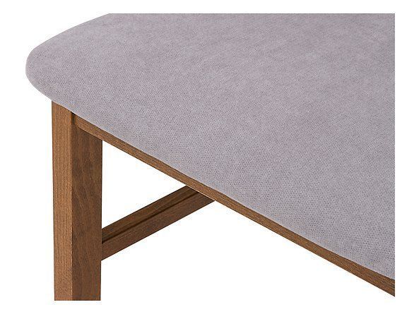 Стілець BRW Marynarz poziomy / 2 D09-TXK_MAR / POZ / 2-TX100-1-TK_SORO_90_GREY, дуб Стірлінг, фото - artos.in.ua