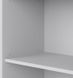 Стеллаж BRW Office Lux Светло-серый без подсветки из Польши