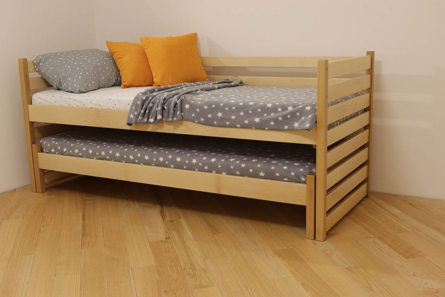 Односпальная кровать с дополнительным выдвижным спальным местом Симба