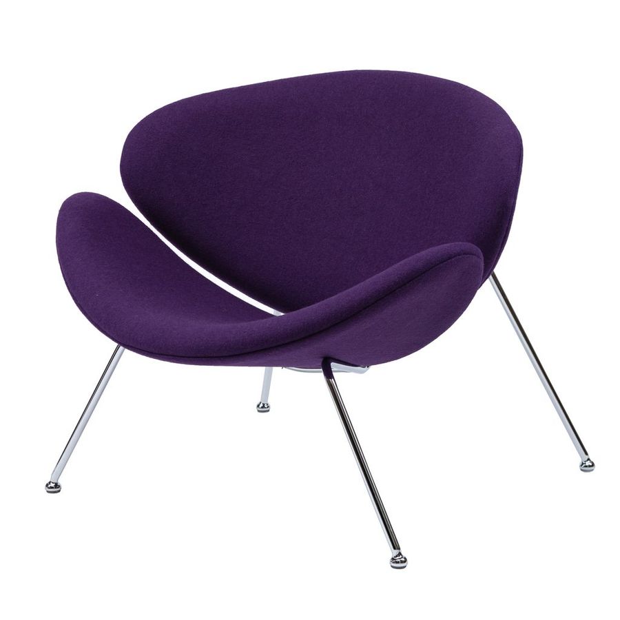 Foster кресло лаунж фиолетовое Concepto