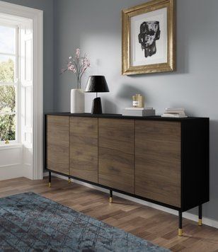 Четырехдверный комод SHERWOOD 180 дуб Catania BIM FURNITURE фото - artos.in.ua