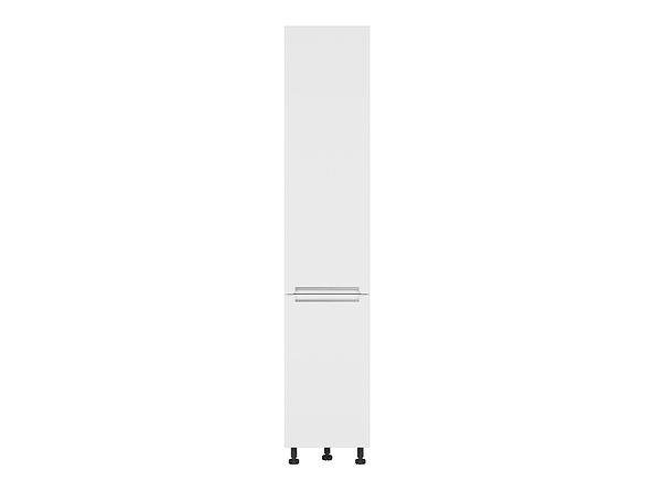 Кухонний пенал BRW Iris K10-FB_DC_40 / 207_CC-BAL / BISM, білий супер мат / альпійський білий,