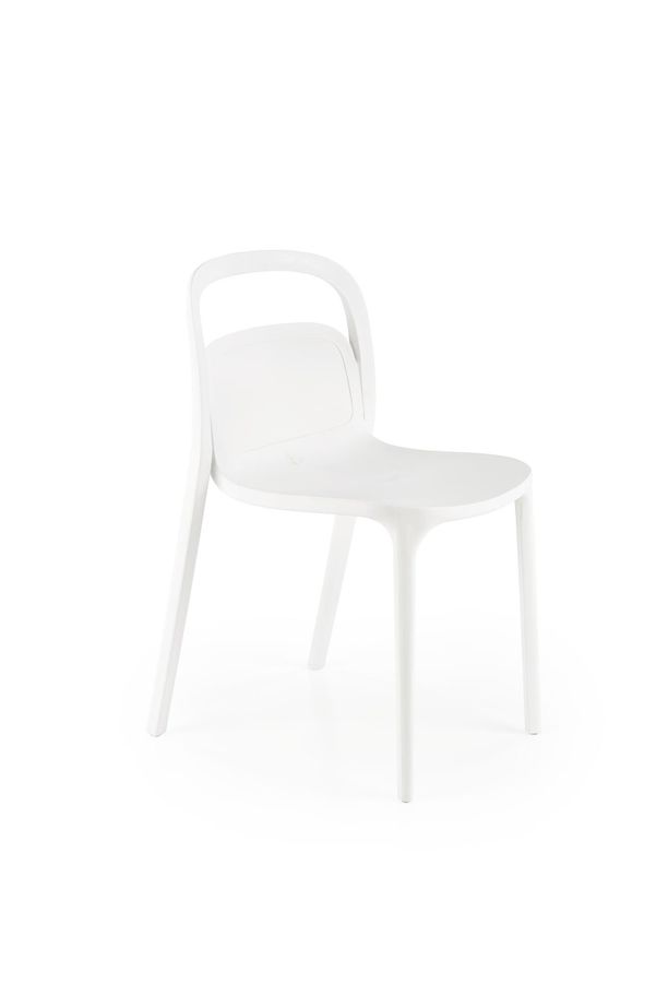 Крісло пластікове K490 біле Halmar Польща