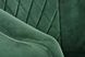 Стілець для кухні, кафе, бару, ресторану K421 сталь чорний / оксамитова тканина темно-зелений Halmar Польща