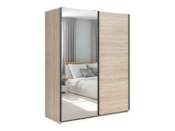 Шафа-купе BRW Tetrix 153 &mdash; дуб сонома, з дзеркалом фото - artos.in.ua