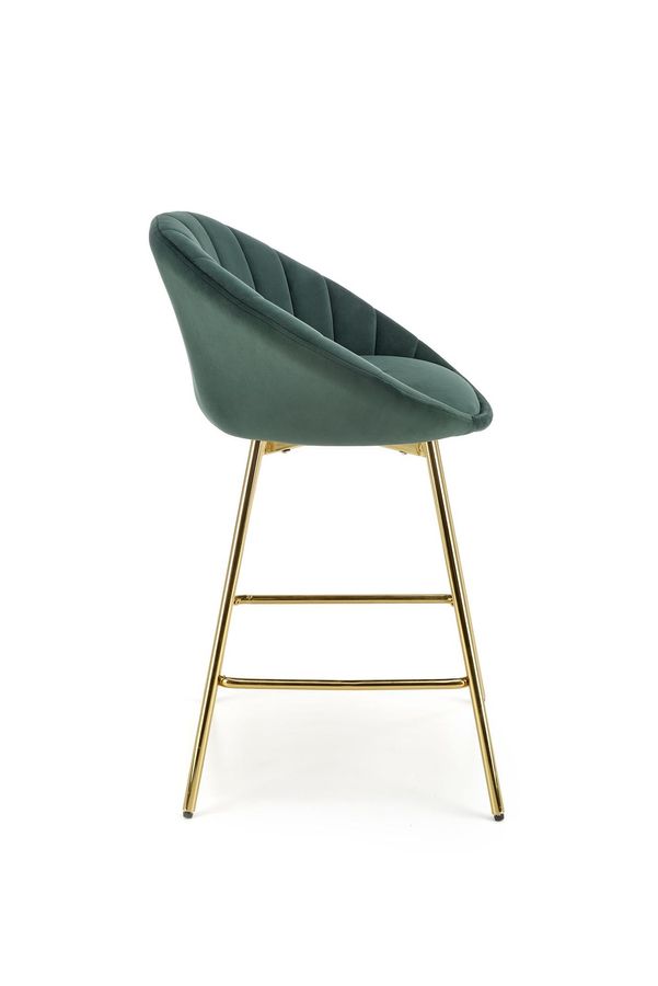 Барне крісло H112 зелений хромована сталь Halmar Польща