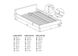 Ліжко односпальне з ламінованого ДСП Lima LOZ-90 90x200 дуб Сонома Halmar Польща (без матраца)