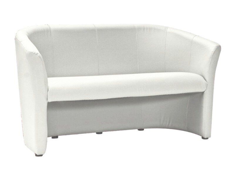 Білий диван софа TM3 SIGNAL 160х60х76 з екокожі та дерева Польща