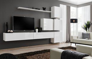 Комплект мебели в гостиную ASM Switch IX 26 WW SW 9 Белый матовый из Польши фото - artos.in.ua