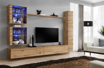 Комплект мебели в гостиную ASM Switch XVIII WT SW 18 Дуб Вотан из Польши