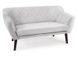 2-місний диван з оксамитовою оббивкою KARO 2 Signal - венге/світло-сірий Bluvel 03 Польща