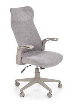 Кресло офисное Arctic механизм Tilt, пластик серый/ткань серый Halmar Польша