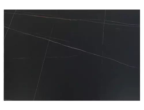Обеденный стол Sento Signal 120&times;80&times;75, черный матовый, керамика фото - artos.in.ua