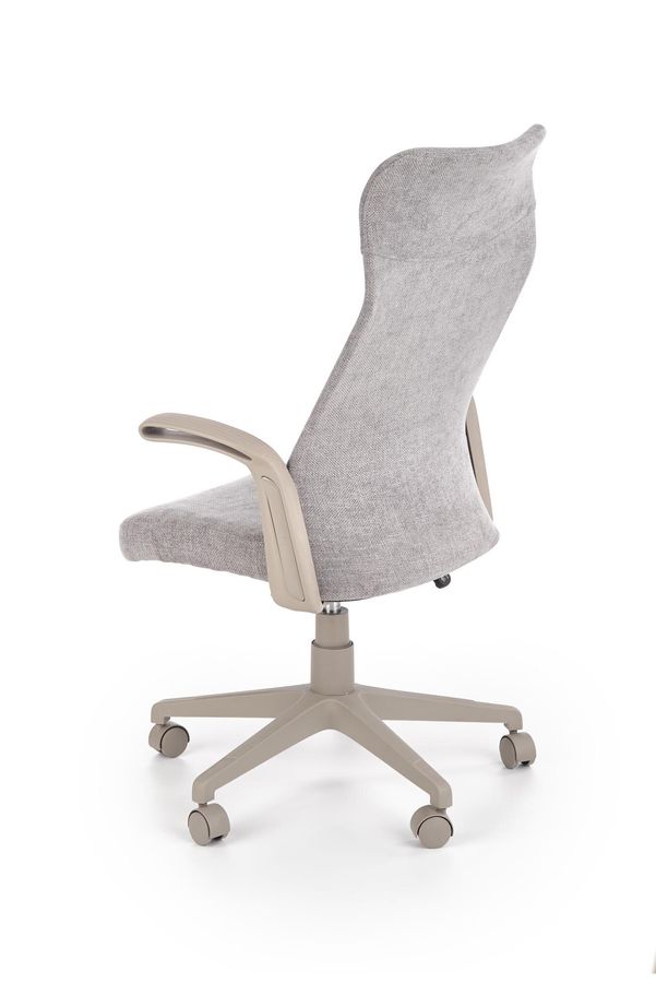 Крісло офісне Arctic механізм Tilt, пластик сірий / тканина сірий Halmar Польща
