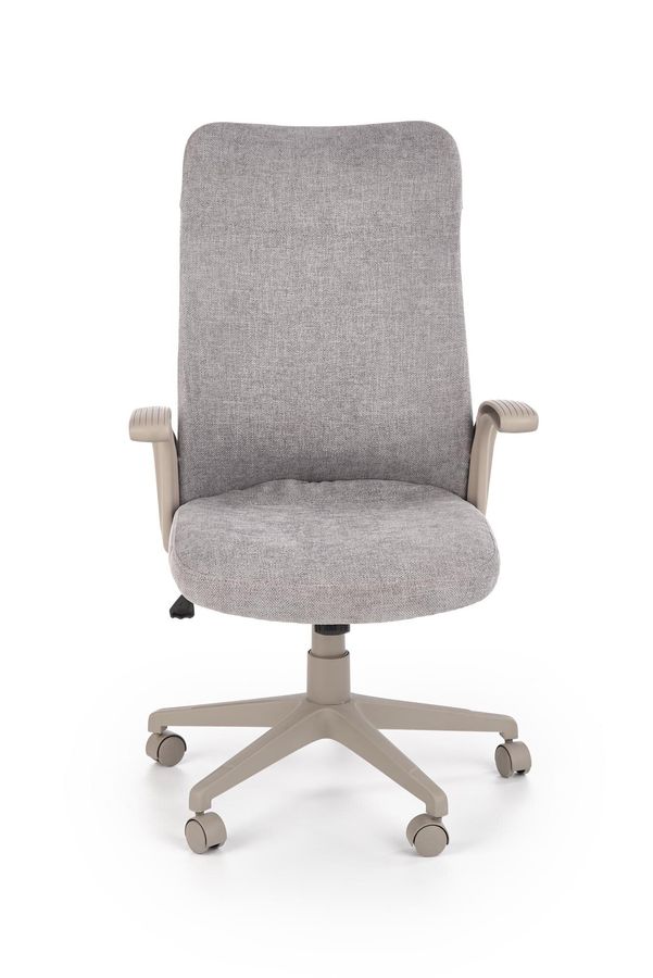 Крісло офісне Arctic механізм Tilt, пластик сірий / тканина сірий Halmar Польща