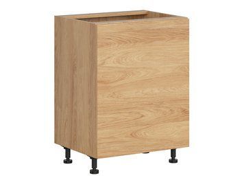 Тумба кухонна нижня BRW Hamper 60 &mdash; дуб хікорі, праве відкривання фото - artos.in.ua