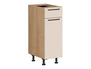Тумба кухонная нижняя BRW Iris 30 &mdash; дуб хикори, правое открывание, 1 ящик, тихое закрывание фото - artos.in.ua
