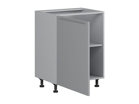 Нижняя кухонная тумба BRW Iris K10-FB_D_60/82_L-SZG/FER, ферро/гренола серый, из Польши фото - artos.in.ua