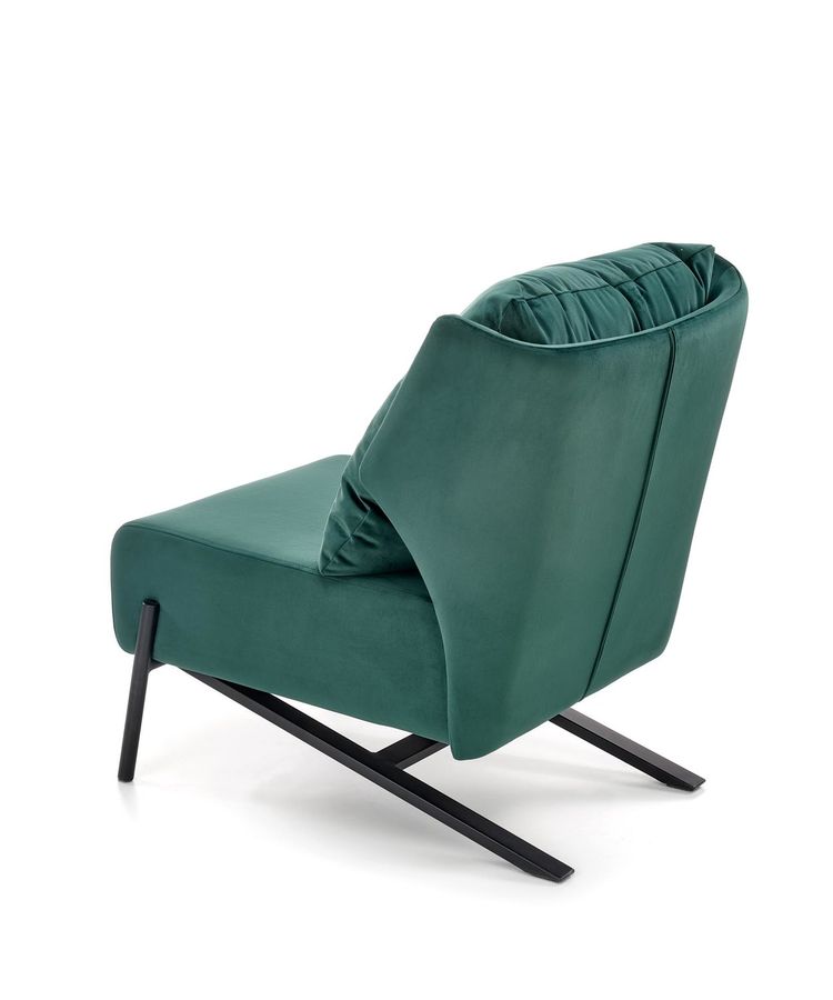 Крісло для відпочинку VICTUS темно-зелений/чорний Halmar Польща